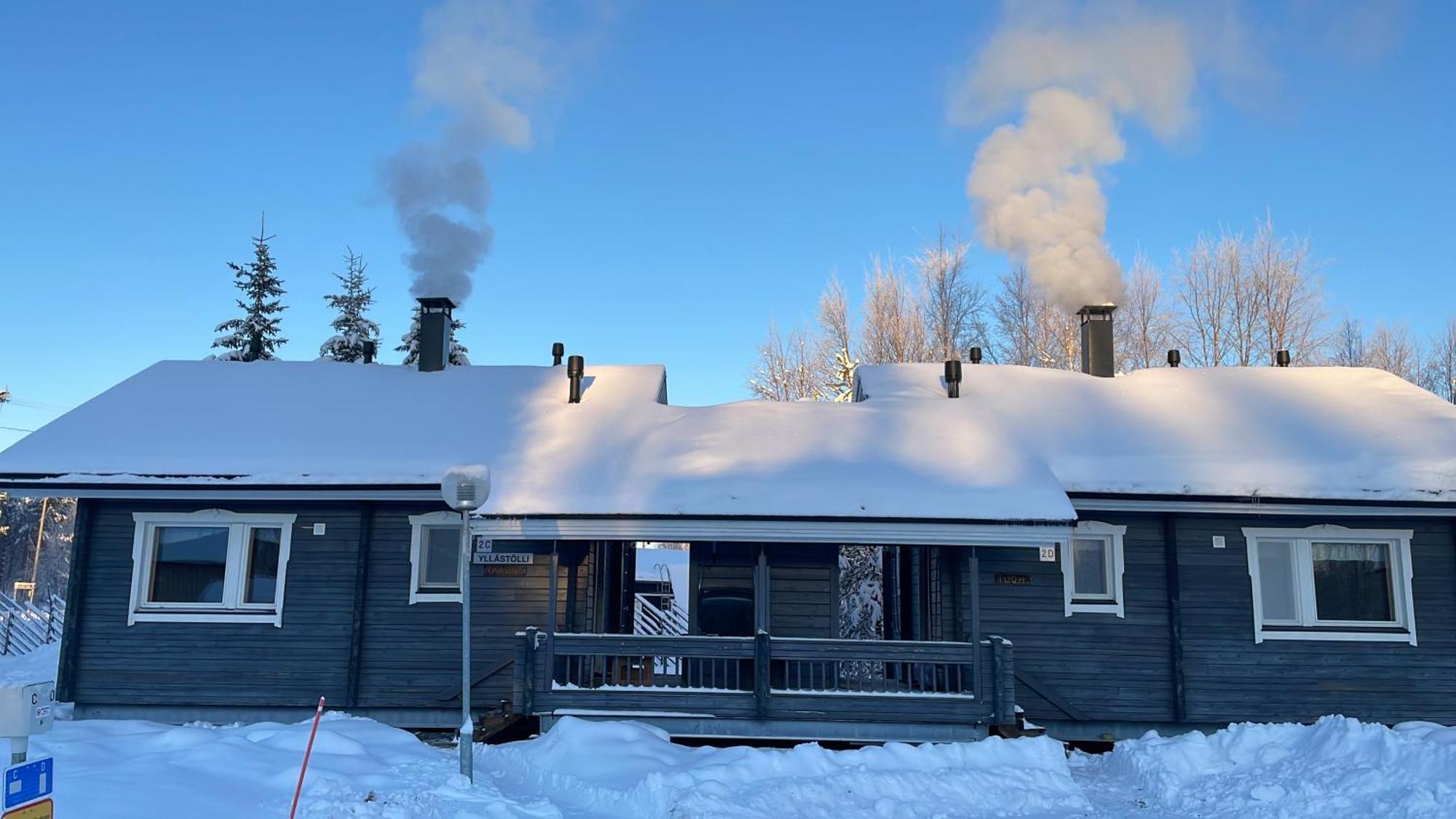Ferienwohnung Yllaestoelli 2 D, Aekaeslompolo Kolari Exterior foto